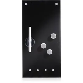 Zeller Memoboard 20 x 40 cm Schwarz