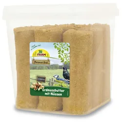 JR FARM Peanut Bar Erdnussbutter 3,15kg Wildvogelfutter Nüsse