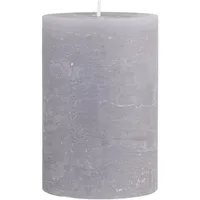 Chic Antique Macon rustikale Stumpenkerze 15 cm grau