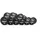 tiguar Hantel-Set 10 x 10 kg Schwarz