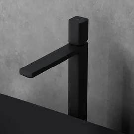 doporro Einhandmischer Schwarz matt