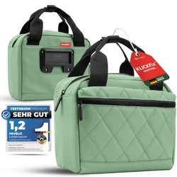 Lenkertasche Fahrrad mit Tragegriff für KlickFIX-Halterungen 6L "LUNA" - Mint - Bestseller,oft gekauft