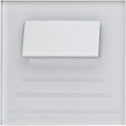 Einbauleuchte Kristal CR04-230/AL/BC, 230V, Aluminium - 75 x 75 x 40 mm