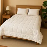 Traumschlaf Nature Sommerdecke Zirbe & TENCELTM, Füllung: 100% Lyocell 155x200 cm - beige