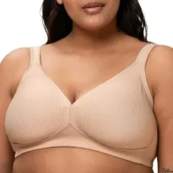 Triumph BH Modern Soft Cotton Soft Bra Beige E 100 Damen