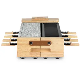 h.koenig Raclette-Gerät für 8 Personen, mit Steinplatte