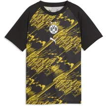 Puma Borussia Dortmund Auswärtstrikot 2025/26 Kinder Schwarz Gr. 152