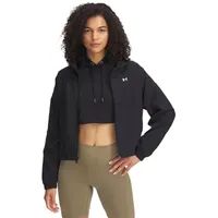 Under Armour Rival Woven Jacke Damen 001 black/white L