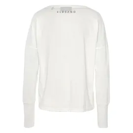 ELBSAND Langarmshirt Weiß S