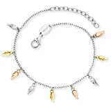Engelsrufer Flying Wings Tricolor Armband roségold 20 cm