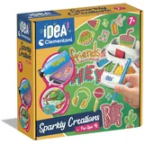 CLEMENTONI Idea-Sparkly Creations Pop-Stil Kunst-Set