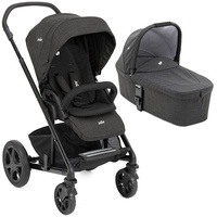 JOIE chrome dlx pavement 2020 inkl. Babywanne und Fußsack