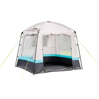OLPRO Pod Küchen- und Nutzzelt, 2 m x 2 m, Outdoor-Küchenzelt, 5000 mm H/H, wasserdicht, UV-Schutz, eingenähte Bodenplane, perfektes Camping-Zubehör für die Aufbewahrung
