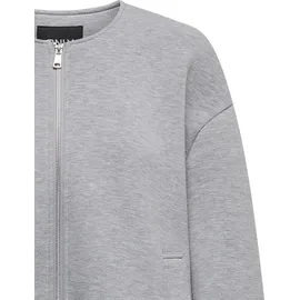 Only Stylische Jacke mit Reißverschluss und weitem Schnitt Größe: M-L - Grau - M/L