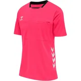 hummel Chevron kurzarm Schiedsrichtertrikot Damen diva pink L
