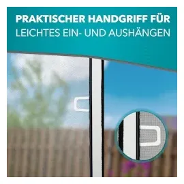 APANA Insektenschutz Fenster 100 x 120 cm weiß