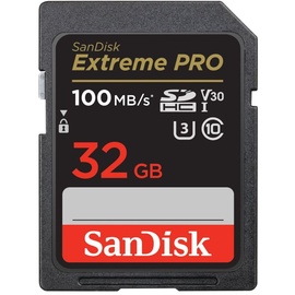 SanDisk Extreme Pro SDHC/SDXC UHS-I U3 R100/W90 32 GB