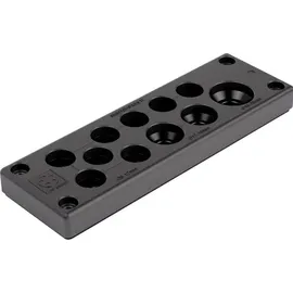 Lapp SKINTOP® MULTI Version 4 Mehrfachkabeldurchführungsplatte Klemm-Ø (max.) 20 mm Plattenstärke (max.) 14 mm Polycarbonat 1 St.