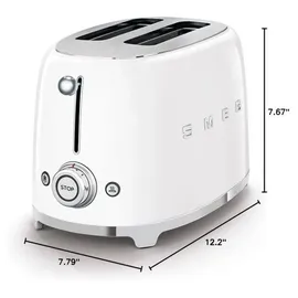 Smeg TSF01WHEU Weiß / Hochglanz