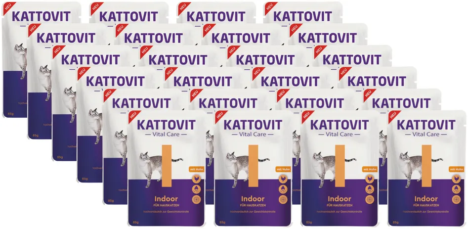 Kattovit Vital Care Indoor 24x85g (Rabatt für Stammkunden 3%)