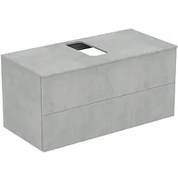 Ideal Standard Adapto Waschtisch-Unterschrank U8597FX 1050x502x505mm, 2 Auszüge, Stein Dekor