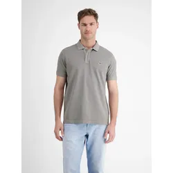 Herren Poloshirt in gewaschener Optik - Basalt Grey - L