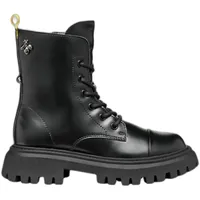 GEOX J MAQUINNENS Girl B Chelsea Boot, Black, 34