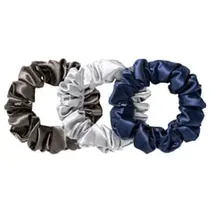 Slip Pure Silk Large Scrunchies Midnight Haargummi