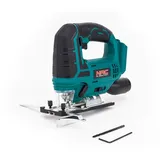 NAC NEW AMERICAN CONCEPT Stichsäge Akku - Akku-Pendelstichsäge 0 – 2700 U/min - Akku-Stichsäge mit Staub- und Späneabsaugung - Schnittwinkeleinstellung von 0–45 - Ohne Akku & Ladegerät