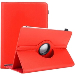 Cadorabo Tablet Hülle Universal 360 für Sony Xperia Tablet Z4 (10.1 Zoll) (Sony Xperia Tablet Z4), Tablet Hülle, Rot