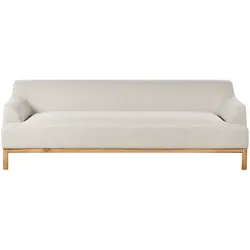 3-Sitzer Sofa hellbeige SOSJO