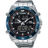 Lorus Herren Analog-Digital Quarz Uhr mit Metall Armband RW623AX5