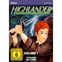 Pidax Film- und Hörspielverlag Highlander - Die Zeichentrickserie, Vol.