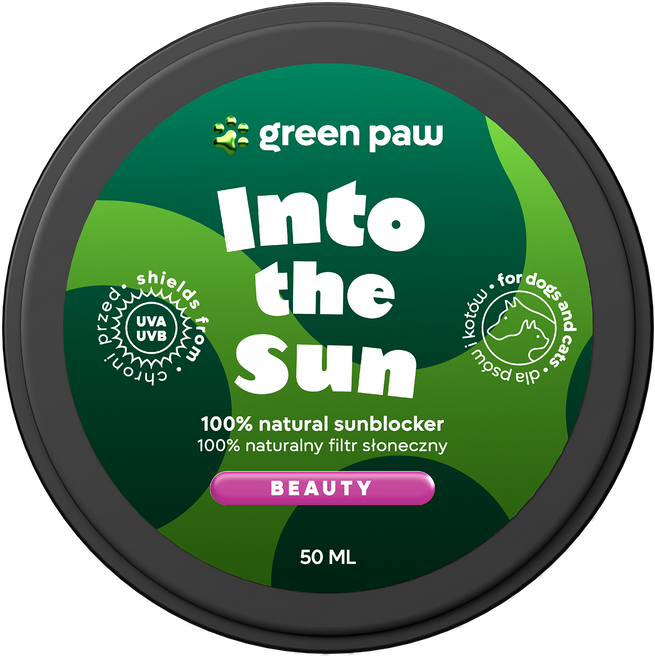 Grüne Pfote Salbe Info The Sun - 50 ml (Wirksamer Schutz gegen UVA- und UVB-Strahlung) (Rabatt für Stammkunden 3%)