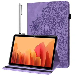 GLANDOTU Hülle für 7" Kindle Paperwhite (12th Generation-2025/2024) und Kindle Colorsoft Signature Edition (1.Gen),Flip PU Leder Tasche mit Griffel für Kindle Paperwhite (Lila)