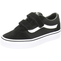 Vans Unisex Kinder Ward V Sneaker, Suede Canvas Black White, 39 EU