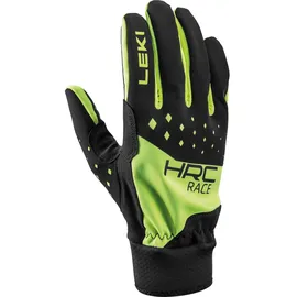 Leki Alpino Hrc Race Schwarz/Neon Gelb 6