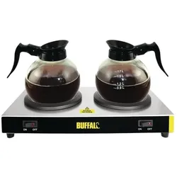 Buffalo doppelte Kaffeewarmhalteplatte