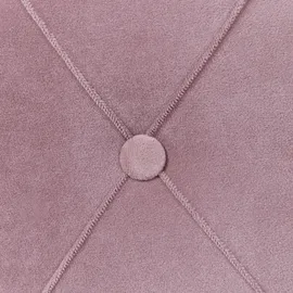 Beliani Pouf 2er Set Rosa