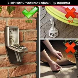 Master Lock Schlüsseltresor + Montageset Tastenkombi 5423EURD