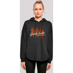 Kapuzenpullover F4NT4STIC "Star Wars Stormtroopers Follower of the Dark Side", Damen, Gr. L, schwarz, Obermaterial: 100% Baumwolle, casual, oversize, Langarm, Pullover, Premium Qualität