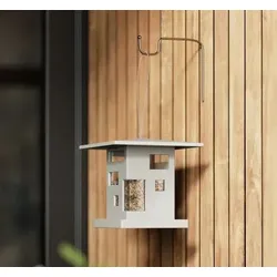 Graues Vogelhaus Bird Cafe