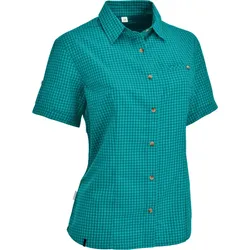 MAUL Sport Sandnes XT - 1/2 Bluse Kariert elas. grün (67) 54