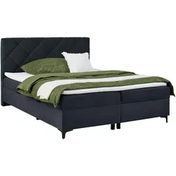 Boxbett Wind Schwarz ca. 160x200cm