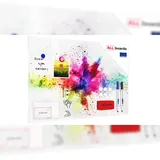 ALLboards Magnettafel 60,0 x 40,0 cm Farbenfroh
