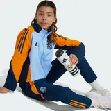 Adidas Real Madrid Tiro 24 Competition Kids Präsentationshose - Team Navy Blue 2 / Crew Orange / Glow Blue - 176