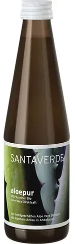 Santaverde aloepur 100% reiner Aloe Vera Saft