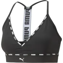 PUMA Damen Top Low Impact Puma Strong Str, PUMA BLACK, S