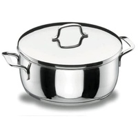Lacor 90020 Bratentopf mit Deckel 20 cm Gourmet