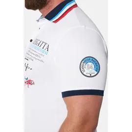 Jan Vanderstorm Poloshirt ASKIL weiß 6XL